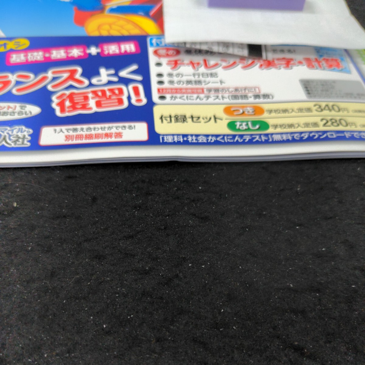 く-080 いきいき冬休み 6年 教育同人社 問題集 プリント 学習 ドリル 小学生 国語 算数 社会 理科 テキスト テスト用紙 教材 文章問題※11_画像2