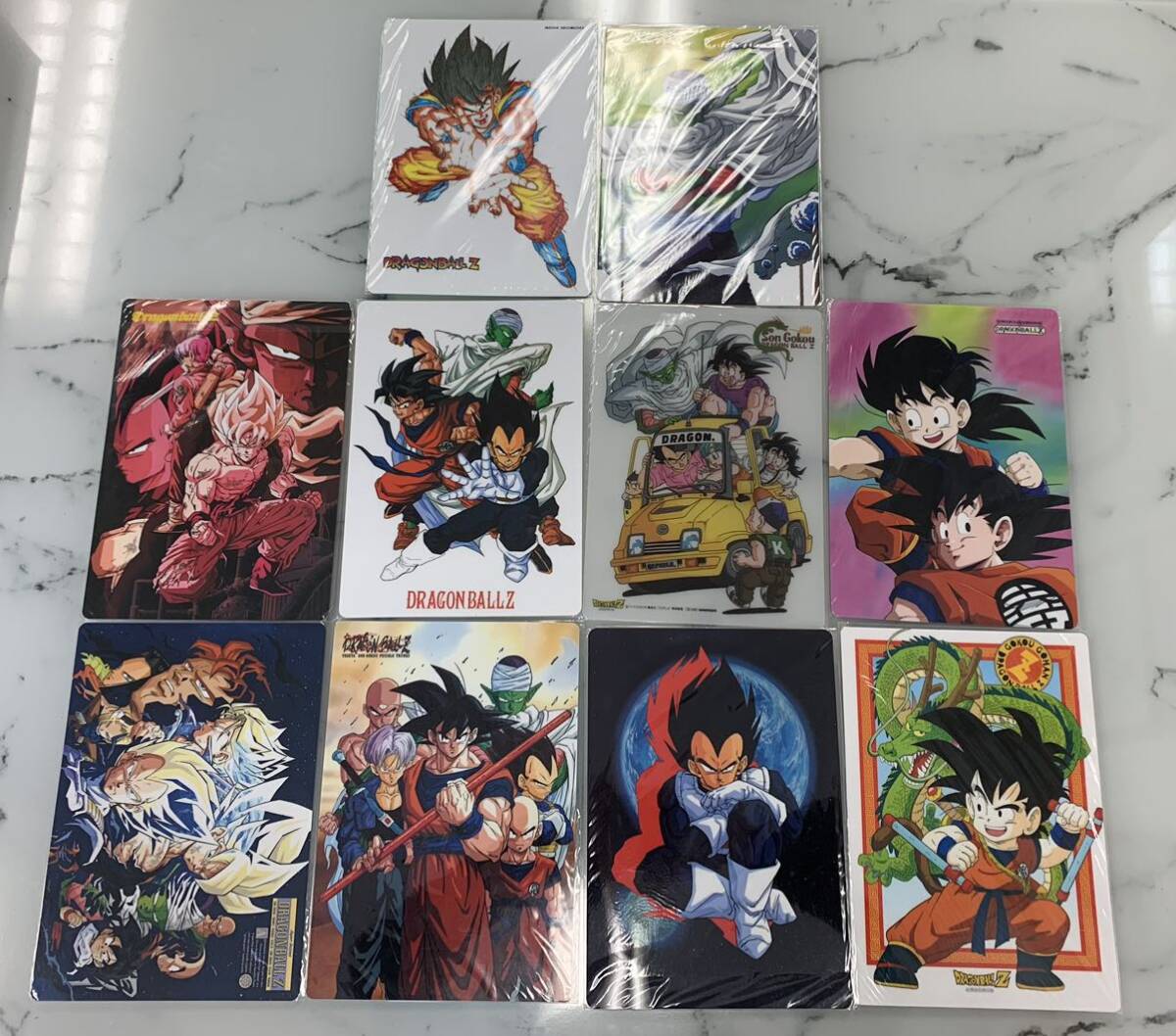 ドラゴンボールZ 下敷き 未使用品 10枚セット 当時物 の画像1