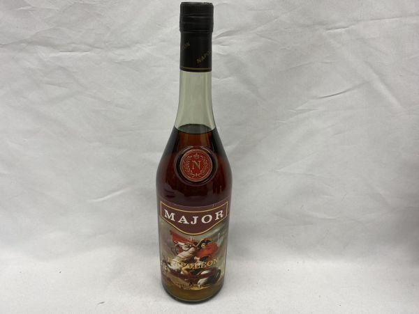 E013 古酒 未開栓 4点 MARTELL VSOP MEDAILLON マーテル 赤ラベル コニャック ブランデー MAJOR NAPOLEON メジャー ナポレオン 700ml 40%の画像8