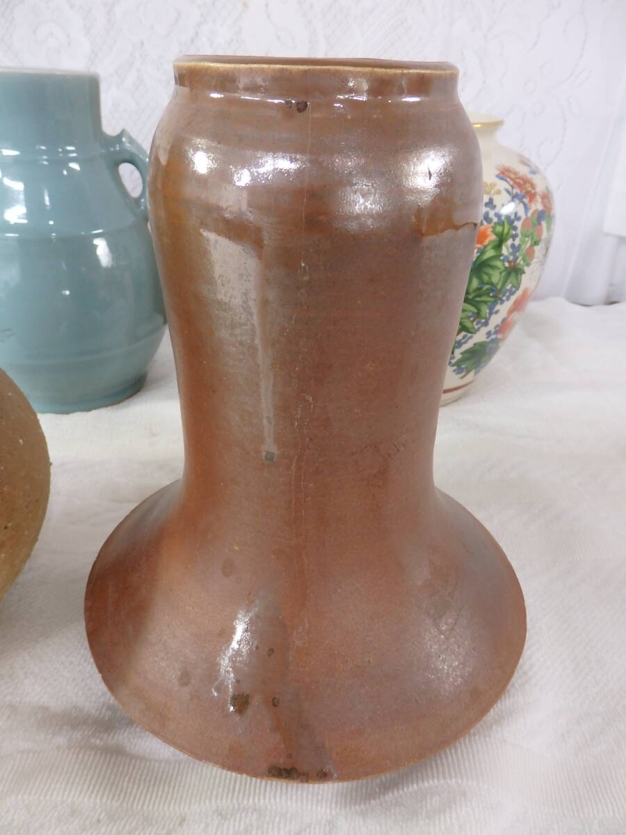 （5/11④）花瓶 陶器 銘有もあり 色々 長期保管品 おまとめ_画像2
