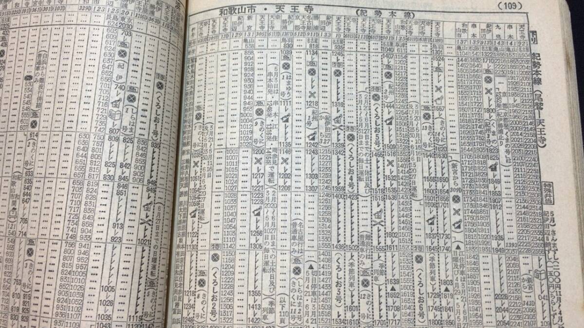 E【鉄道雑誌26】『ダイヤエース時刻表 1971年4月号』太陽とみどりのくに九州●弘済出版社●全620P●検)昭和JR国鉄私鉄新幹線廃線観光旅行の画像4