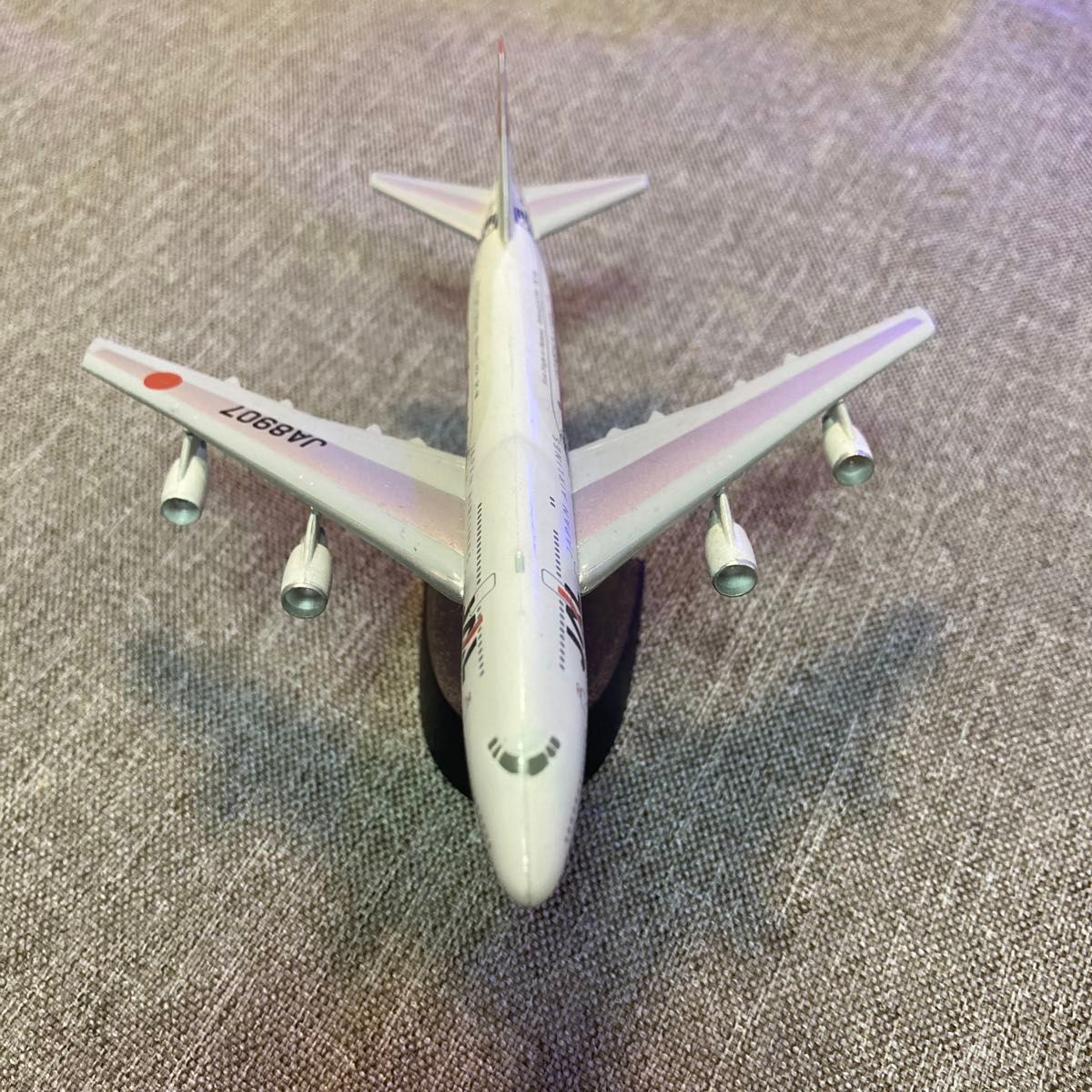 JALウイングコレクション 747-400D （沖縄線就航50周年記念塗装機）