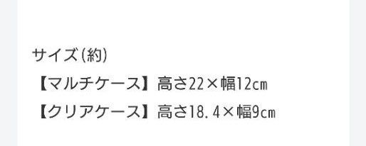 SPRING6月号付録 ランバンオンブルー　マルチケース