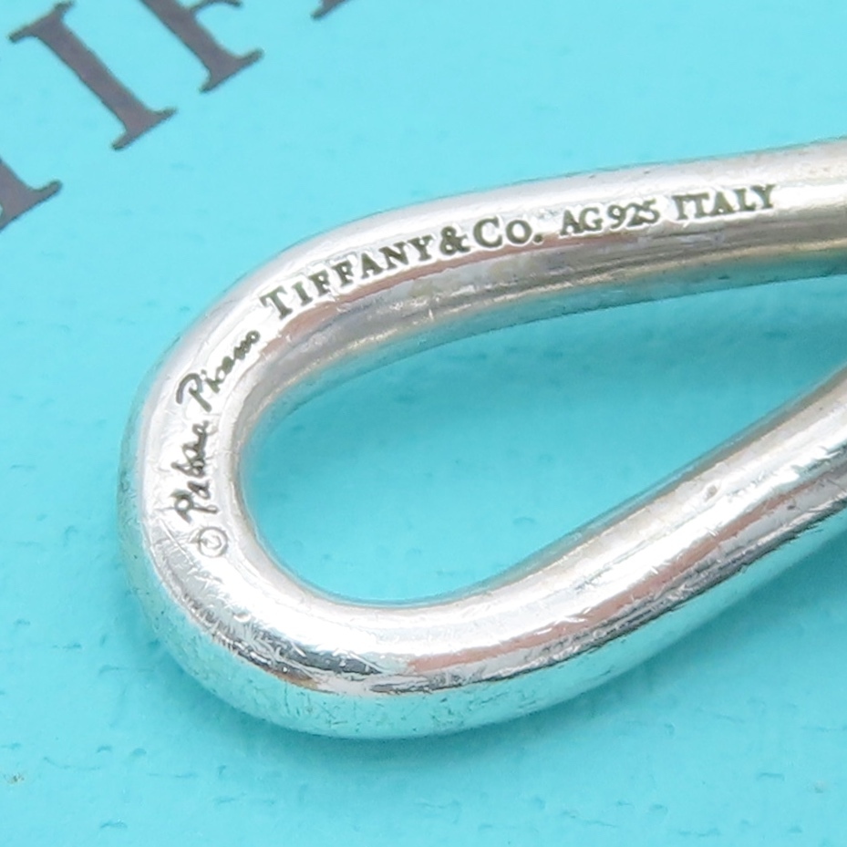 極希少 Tiffany&Co ティファニー ノット ダブル ブレイド レザー 極希少 Tiffany&Co ティファニー ノット ダブル ブレイド レザー