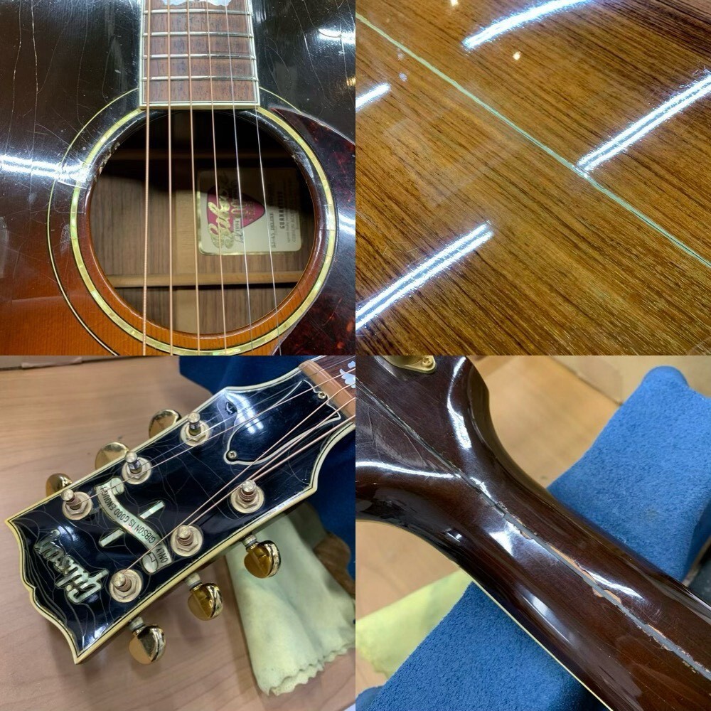 [ б/у fea!]Gibson SJ-45 DELUXE 1994 год производства [ три статья магазин ]