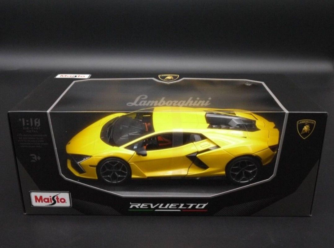 1:18 Maisto ランボルギーニ レヴエルト Revuelto イエロー Lamborghini レヴェルト 2023