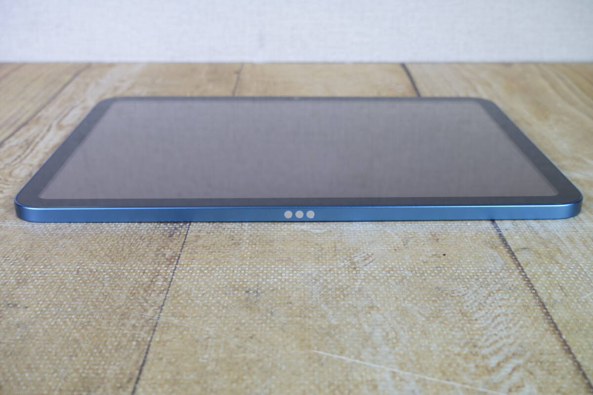 デモ機 Apple iPad A2696 第10世代 64GB 3L204J/A wi-fiモデル ブルー 美品 ジャンク品として 管理番号7388の画像8