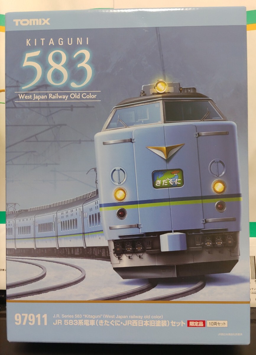 TOMIX 限定品 JR 583系電車（きたぐに・JR西日本旧塗装）セット 97911_画像1