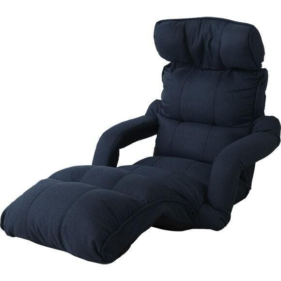 座椅子 おしゃれ コンパクト 北欧 安い 肘付き 腰痛 リクライニング チェア イス 椅子 フロアチェア いす 一人掛けソファ 一人暮ら YBD540_画像3