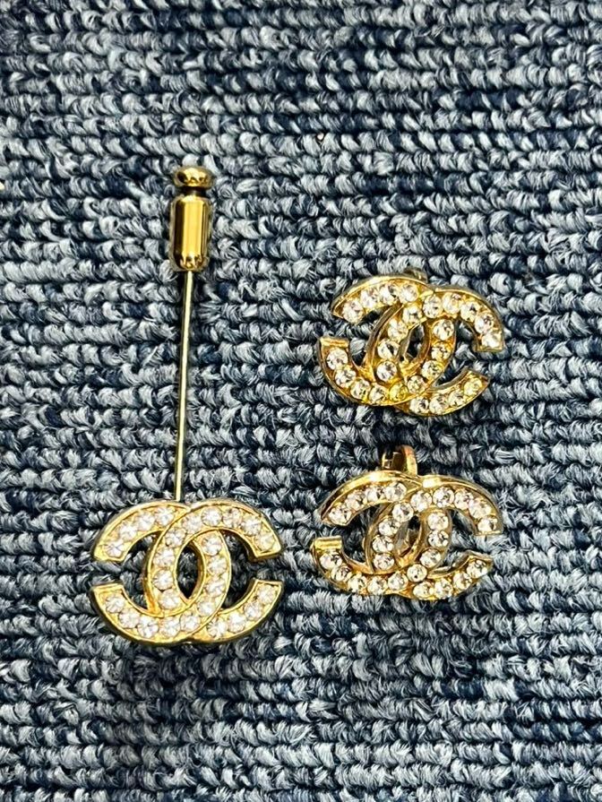 シャネル　CHANEL イヤリング　ピンブローチ　まとめて　ヴィンテージ　アクセサリー_画像1