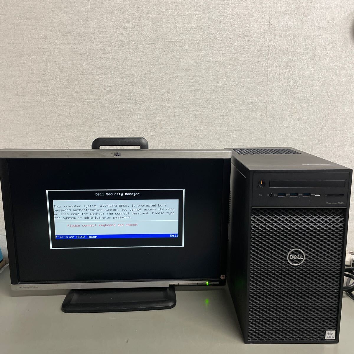 カ87 DELL Precision 3640 Tower Core i5 第10世代　メモリ8GB _画像2