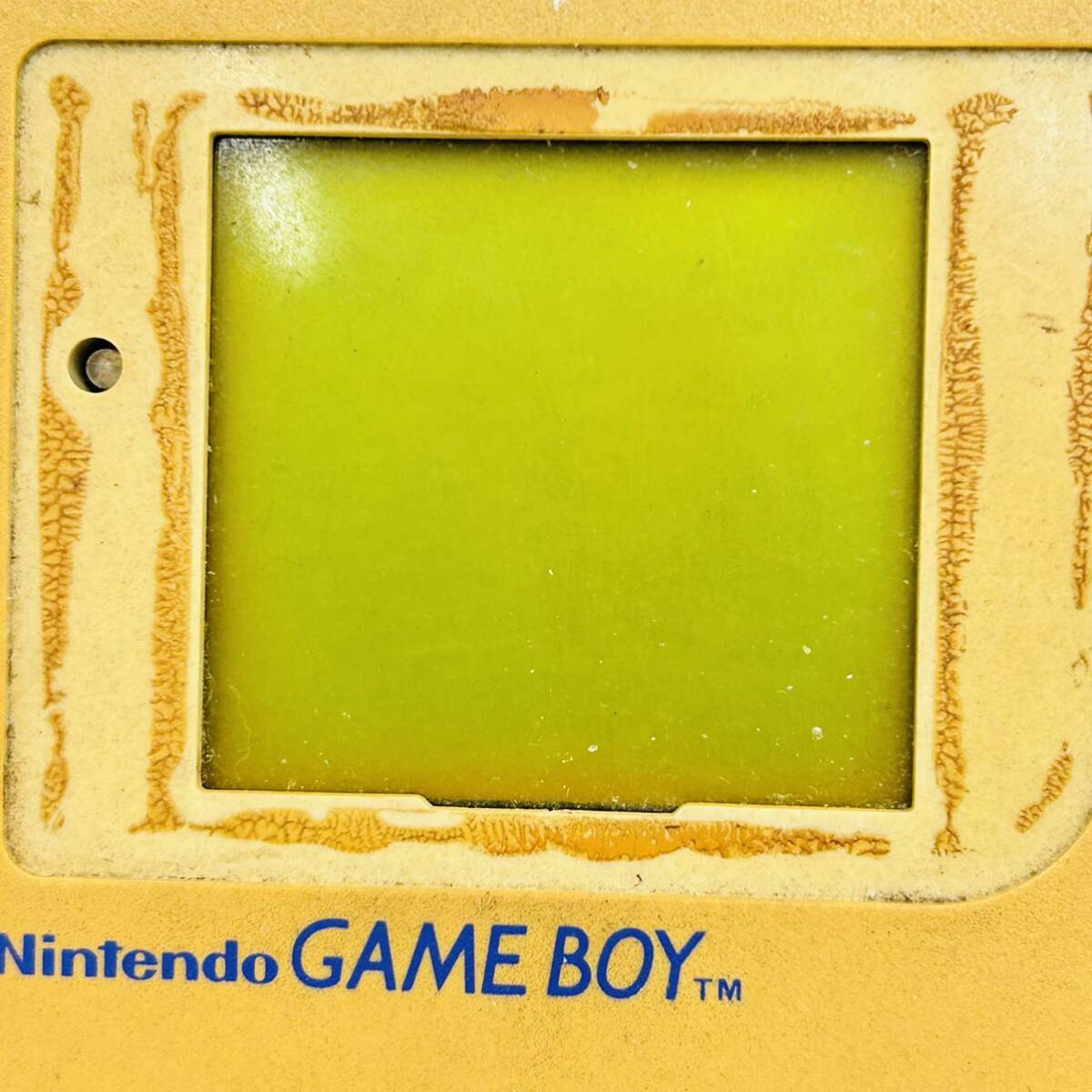 5SC076 Nintendo ニンテンドー GAMEBOY DMG-01 本体のみ ゲーム機 ゲーム ジャンク 中古 現状品 ※電源入らない_画像2