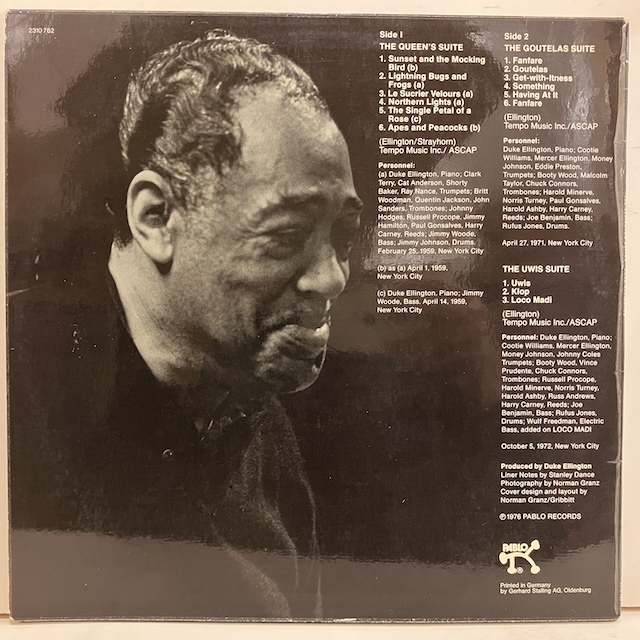 ●即決LP Duke Ellington / The Ellington Suites 2310762 j41077 独オリジナルの画像2