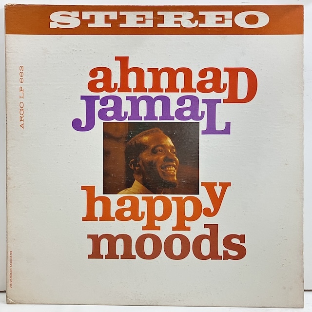 ●即決LP Ahmad Jamal / Happy Moods lps-662 j41114 米盤60年代後半の再発盤、青銀ミゾナシStereo _画像1