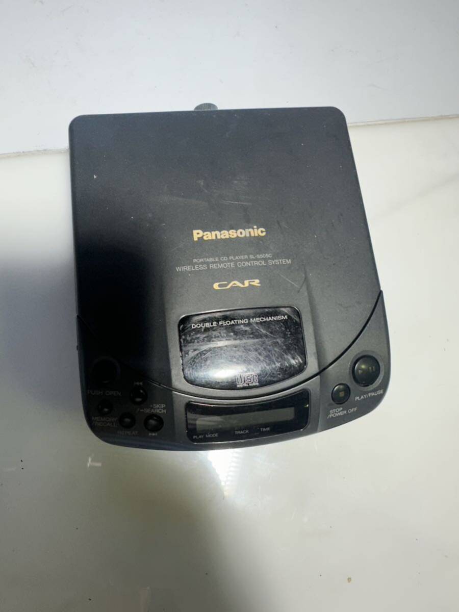 Panasonic SL-S5050C ポパナソニック MASH ポータブルCDプレーヤー CAR◆ジャンク品 _画像1