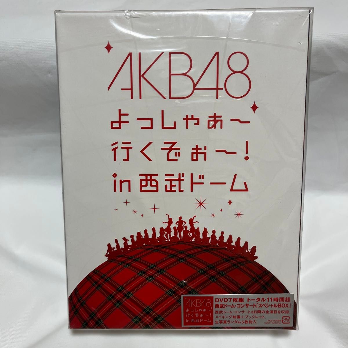 新品 AKB48 7DVD [AKB48よっしゃぁ〜行くぞぉ〜！ in西武ドーム スペシャルBOX] 生写真5種封入ブックレット付