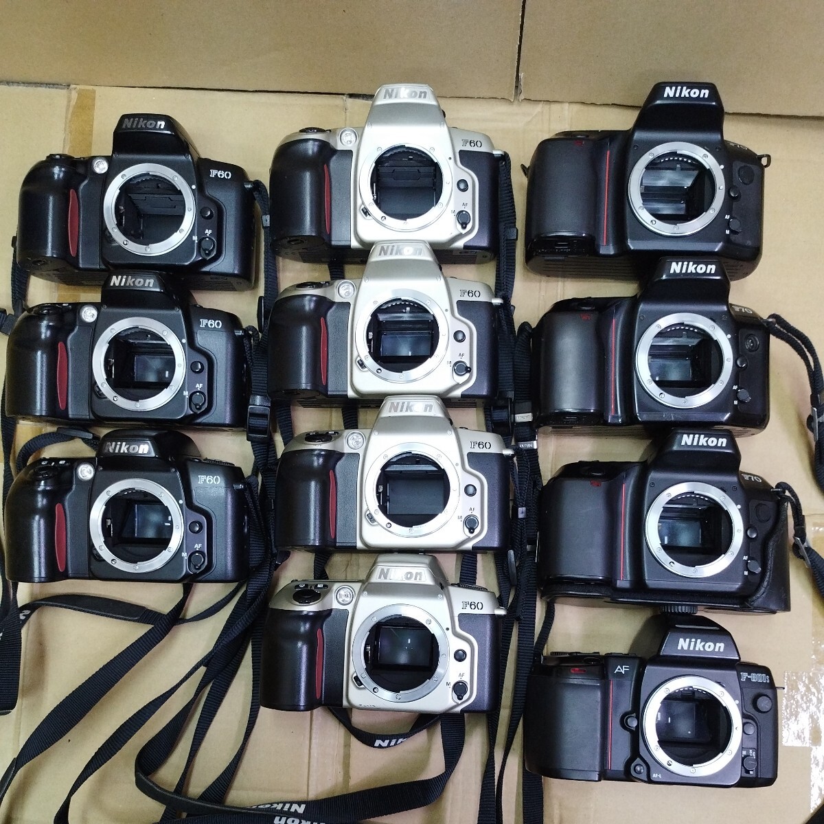 1円スタート Nikon F60 F70 F-801S ニコン 一眼レフカメラ フィルムカメラ まとめて 未確認 SET266_画像1