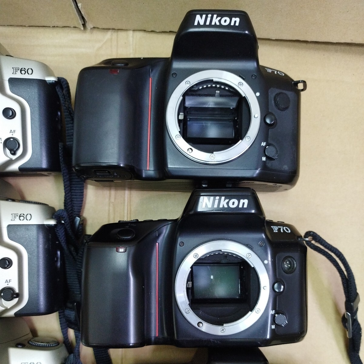 1円スタート Nikon F60 F70 F-801S ニコン 一眼レフカメラ フィルムカメラ まとめて 未確認 SET266_画像6