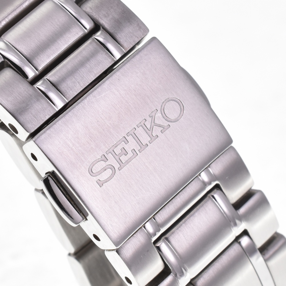 セイコー SEIKO SARX053 プレサージュ 琺瑯ダイヤル デイト 自動巻き メンズ 良品 箱・保証書付き H#130992_画像7