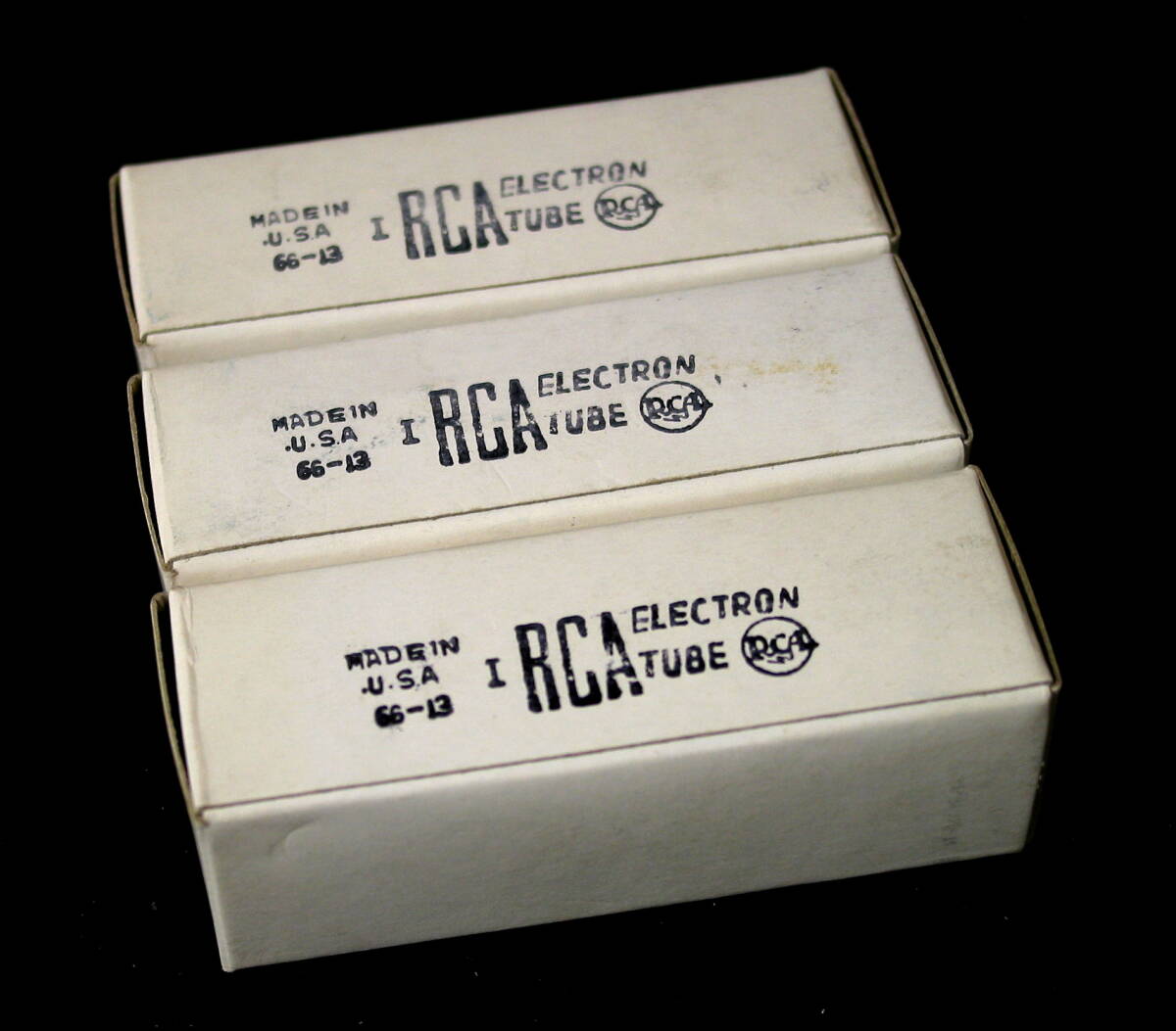 【白箱付】RCA■6AU6A／シャープカットオフ低雑音増幅用5極管■真空管／3本セット（同一ロット）①■各テスト実施■送料140円～_画像7