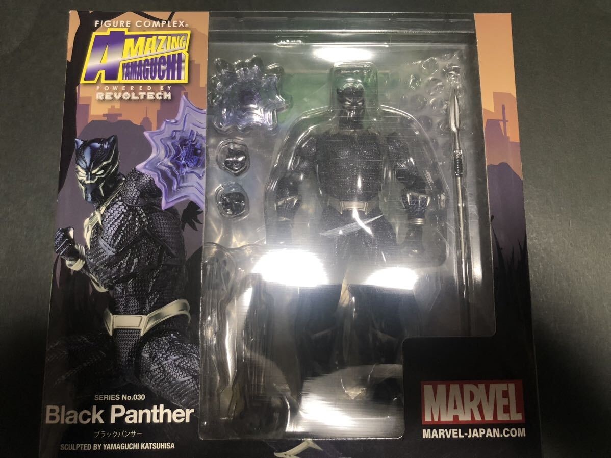  Kaiyodo Revoltech Ame i Gin g Yamaguchi черный Panther 