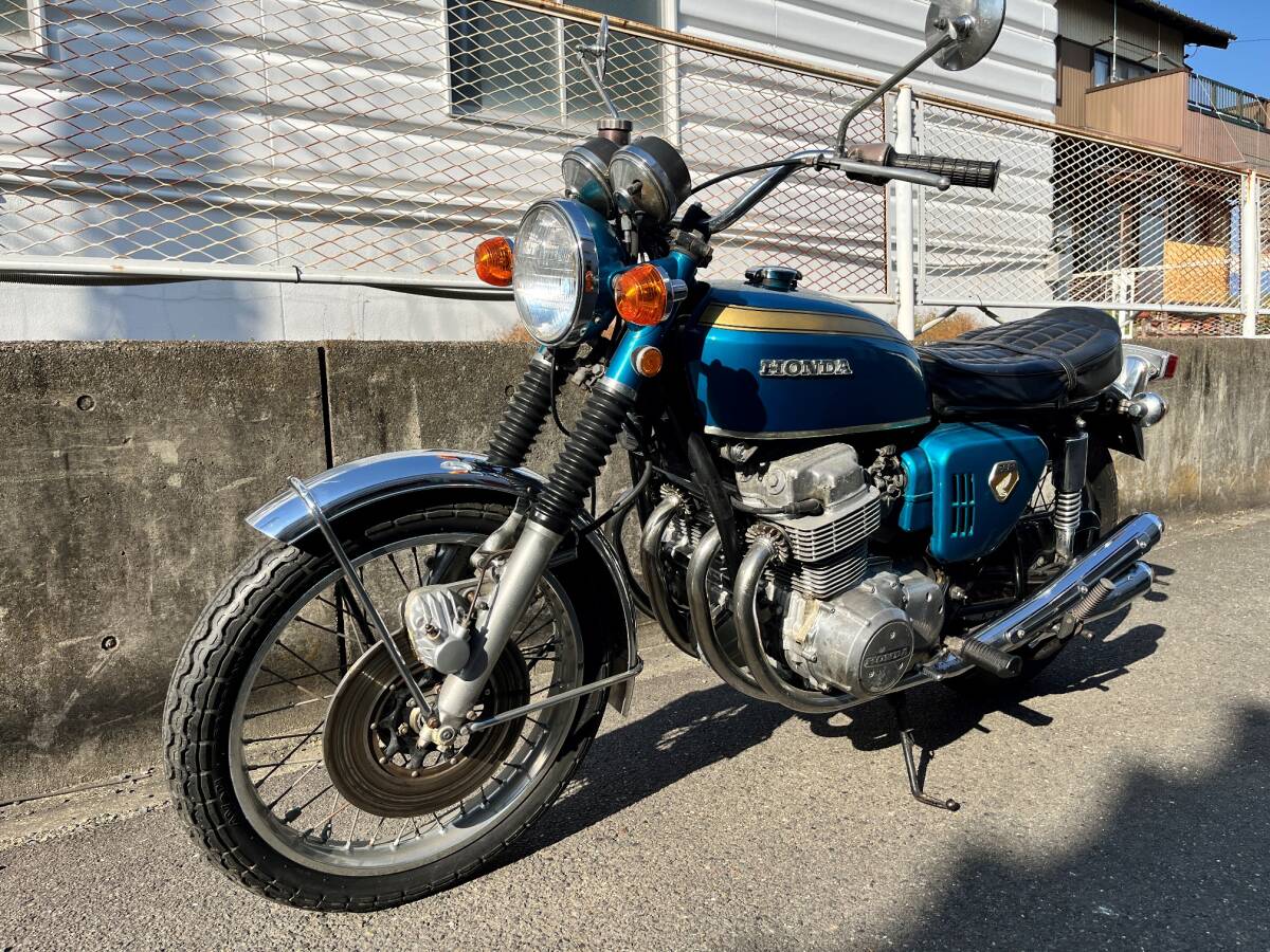 ☆　CB750Four　K0　砂型　オリジナル度高め　3000番台　レストアベース　現状販売　北米仕様　国内新規　通関証　☆　検）　CB　CB750K_画像4