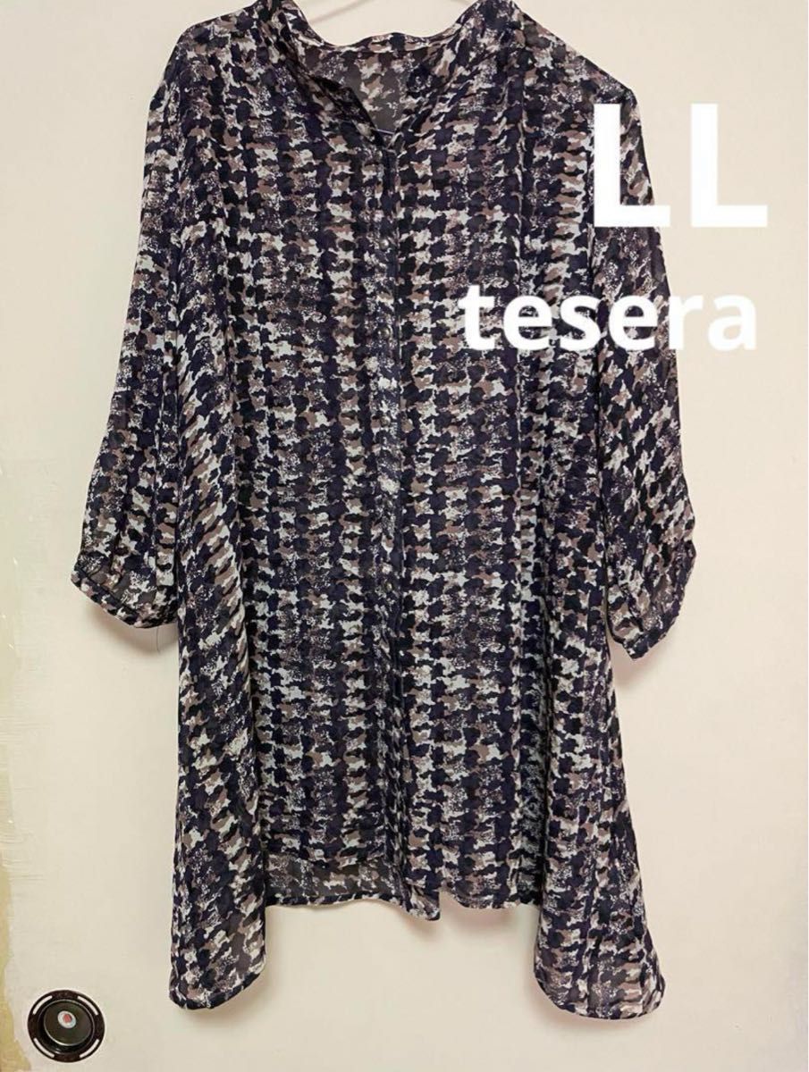 tesera レディース　シャツ　LL