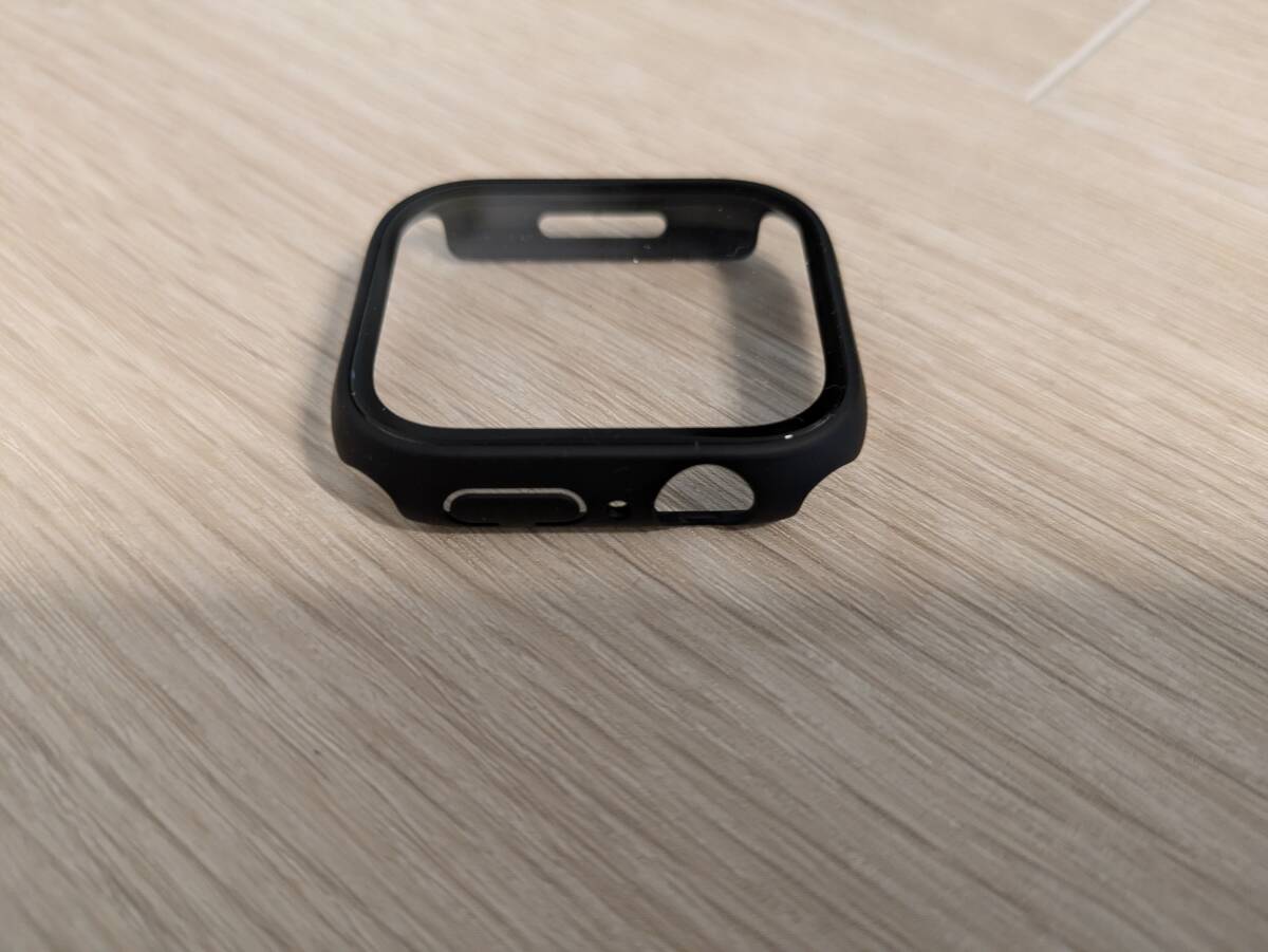 【美品 本体保護ケース付き】Apple Watch Series 7 GPSモデル 45mm ミッドナイトアルミニウムケースとミッドナイトスポーツバンド MKN53J/A_画像6