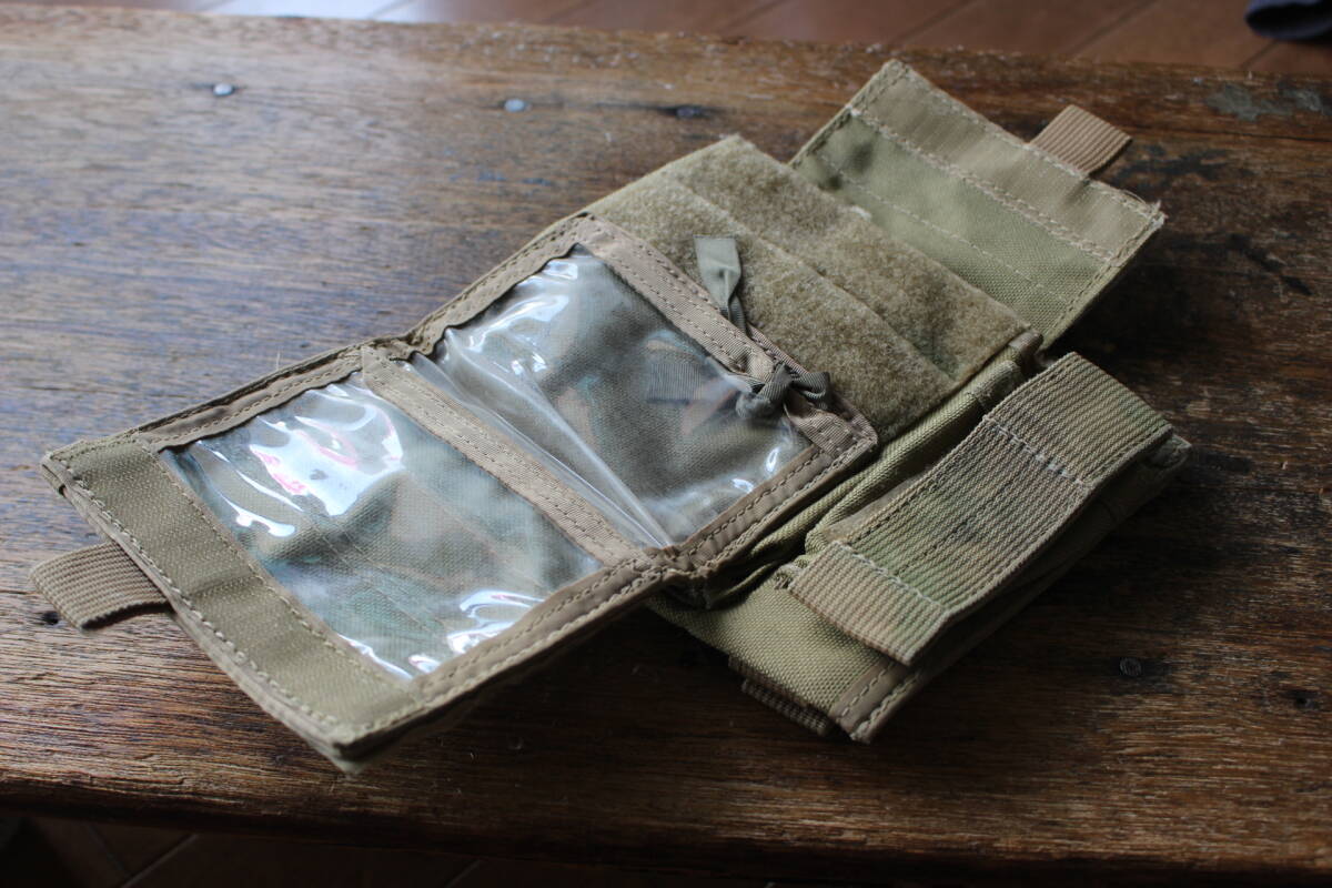 BDS TACTICAL Enhanced Modular Admin Pouch コヨーテ ● USMC 海兵隊 RECON MARSOC の画像4