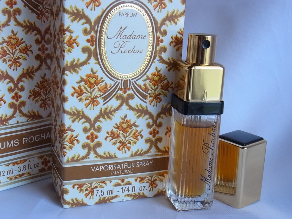 ROCHAS ロシャス★Madame Rochas マダム ロシャス PAUFUM DE TOILETTE 112ml & PARFUM 7.5ml、香水2点 *長期個人保管品_画像3