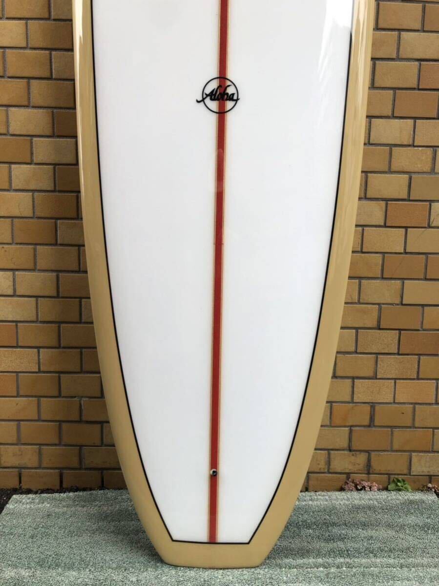 スーパーセール！新品！未使用！大特価！ALOHA LOG LONG PU 9’6” 85.48L SAND Single box サンデットフィニッシュの画像3