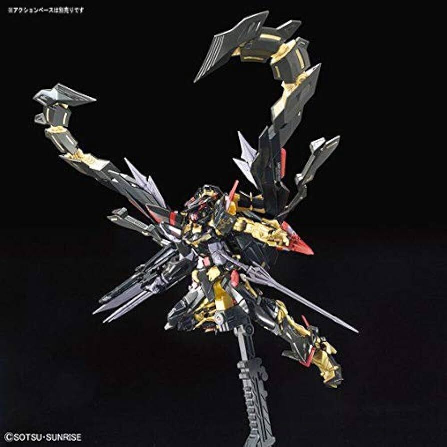 【未開封】HG 機動戦士ガンダムSEED ASTRAY ガンダムアストレイ ゴールドフレーム アマツミナ 1/144スケール 色分け済みプラモデルの画像4