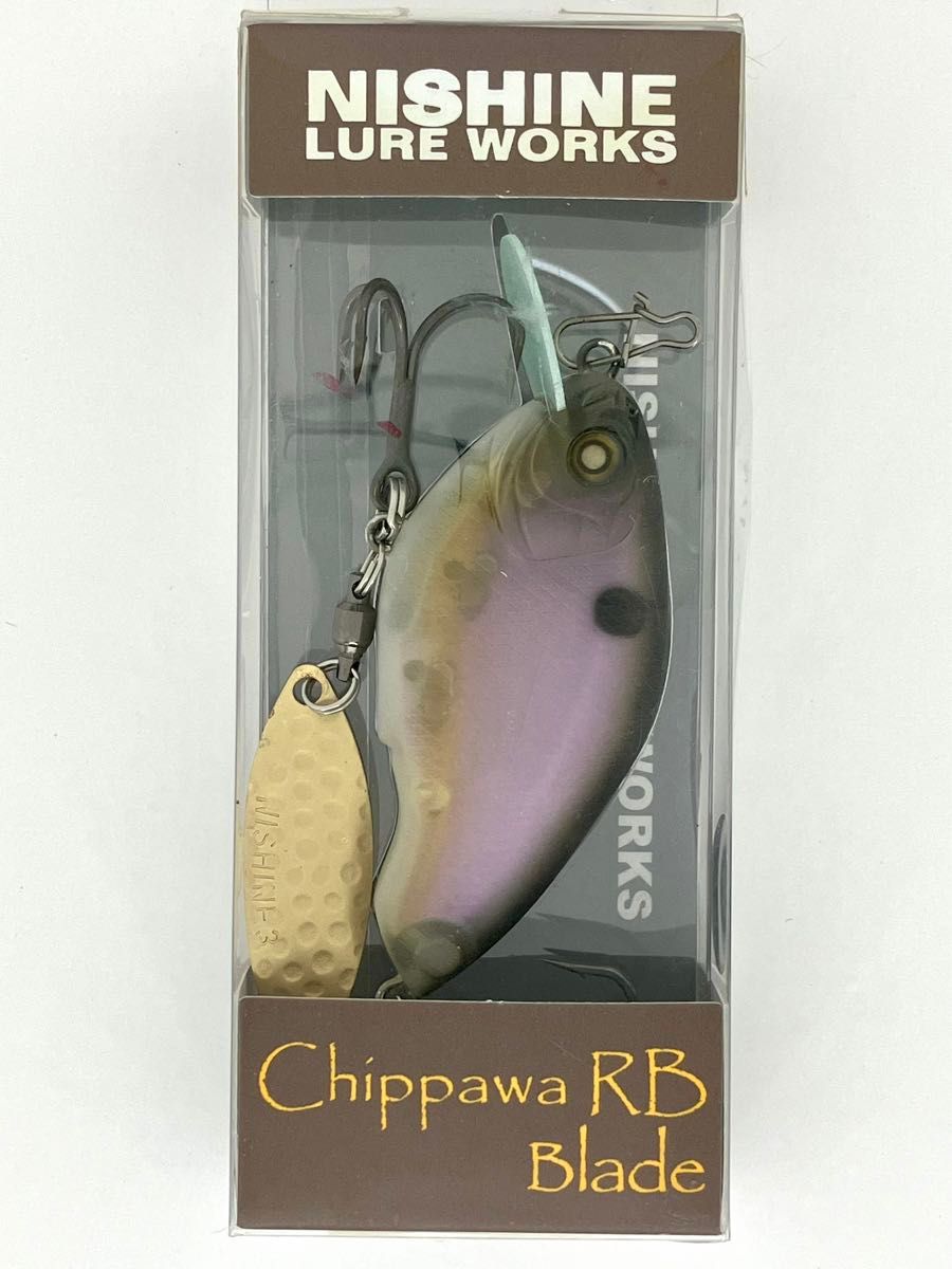 Nishine Lure Works Chippwa RB ニシネルアーワークス チッパワRB ブレードモデル ゴーストシャッド