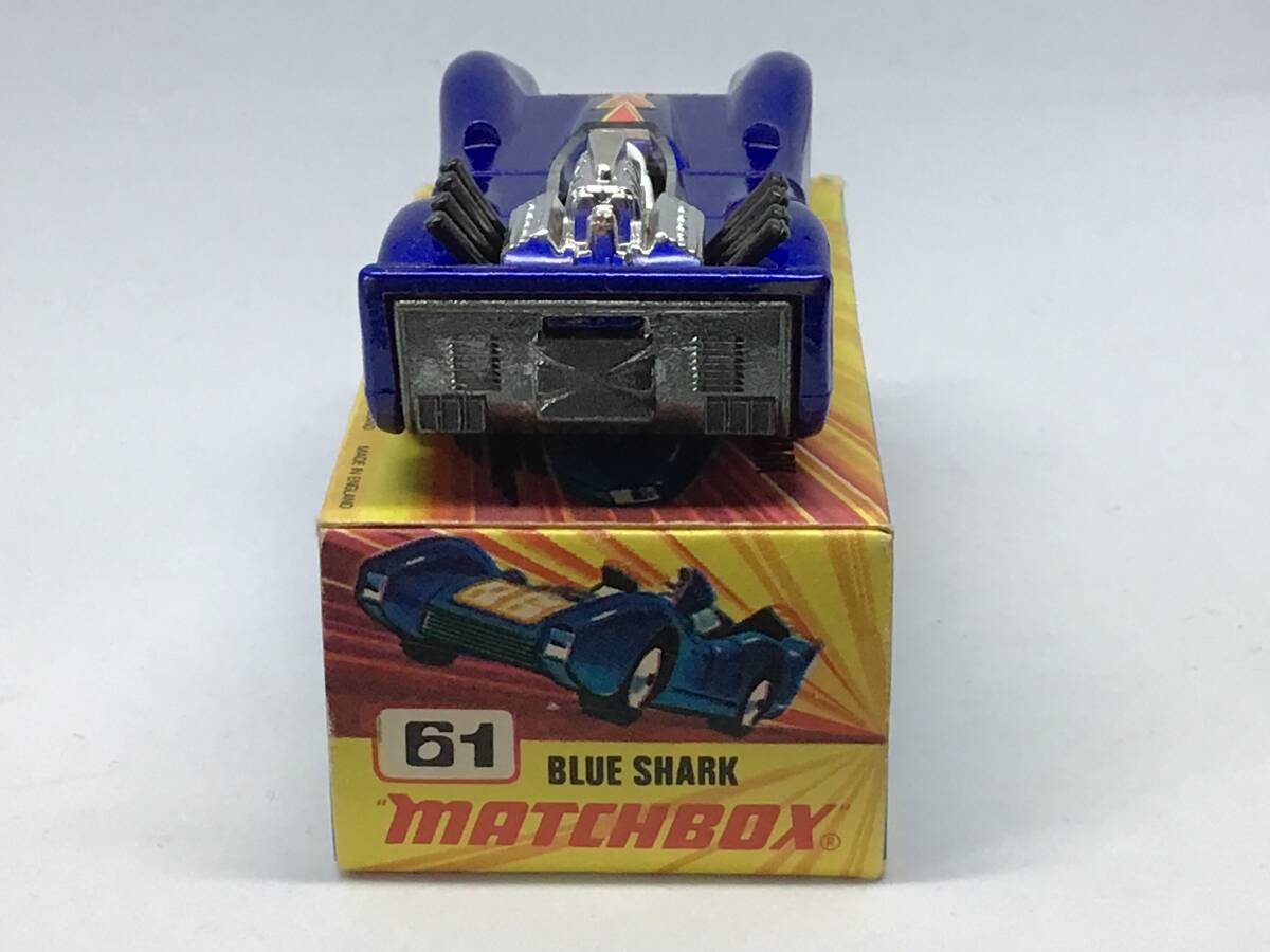 マッチボックス スーパーファスト BLUE SHARK made in ENGLAND_画像2