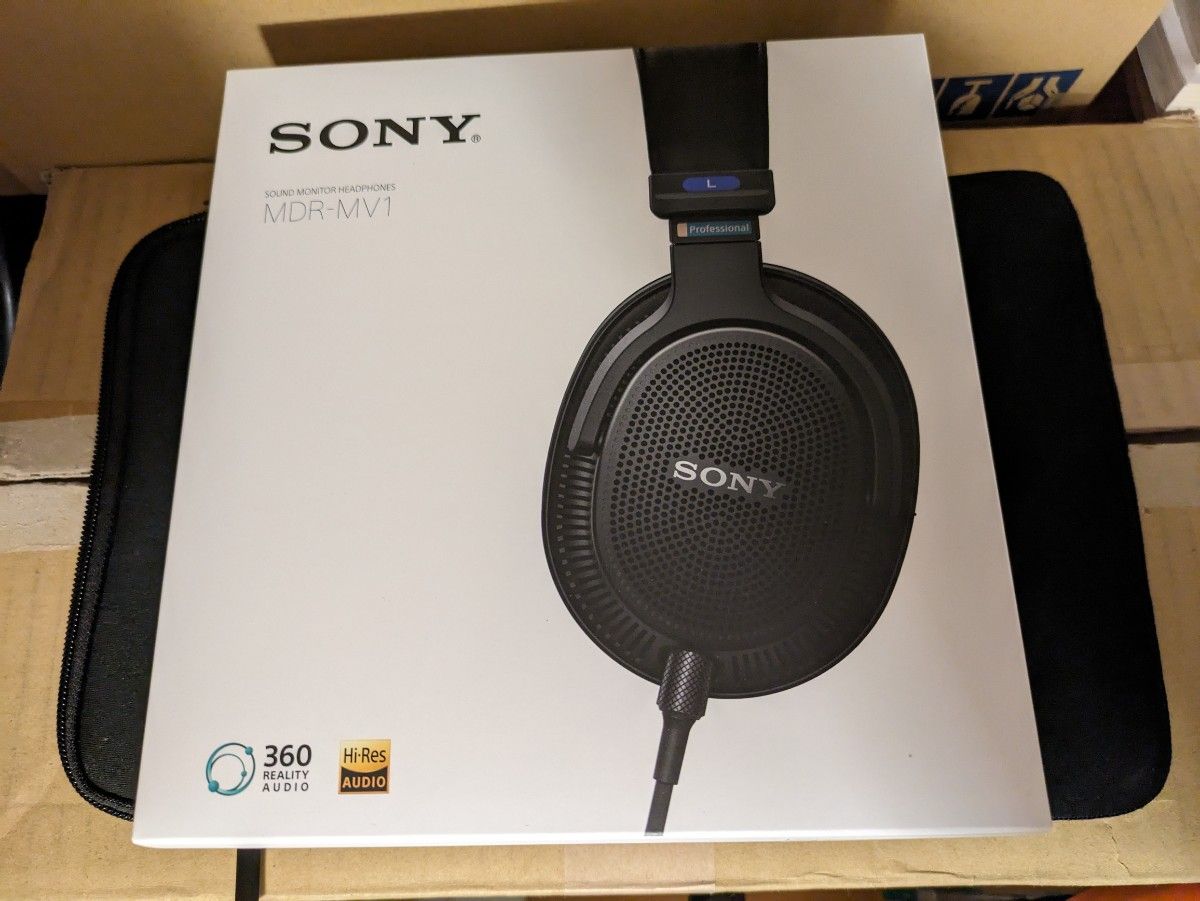 【新品・未開封】　SONY ソニー MDR-MV1 背面開放型 モニターヘッドホン