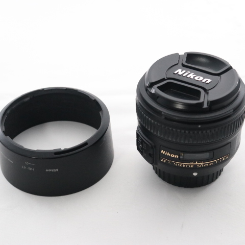Nikon 単焦点レンズ AF-S NIKKOR 50mm f/1.8G フルサイズ対応 AF-S 50/1.8G_画像1