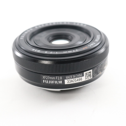 富士フイルム(FUJIFILM) 単焦点広角レンズ XF27mmF2.8 B ブラック_画像3