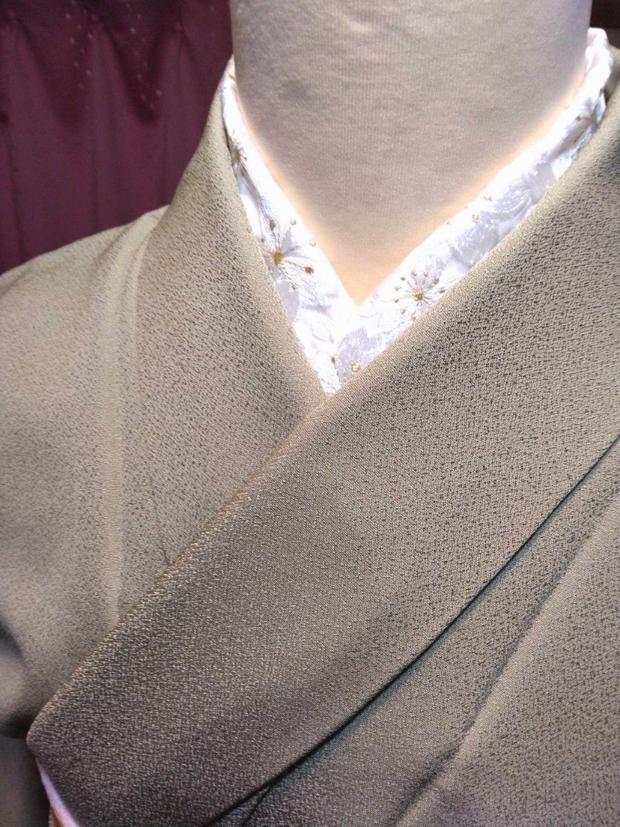 色留袖 新品 正絹 グリーン 王朝物語 平安建都1200年記念 着物 大特価