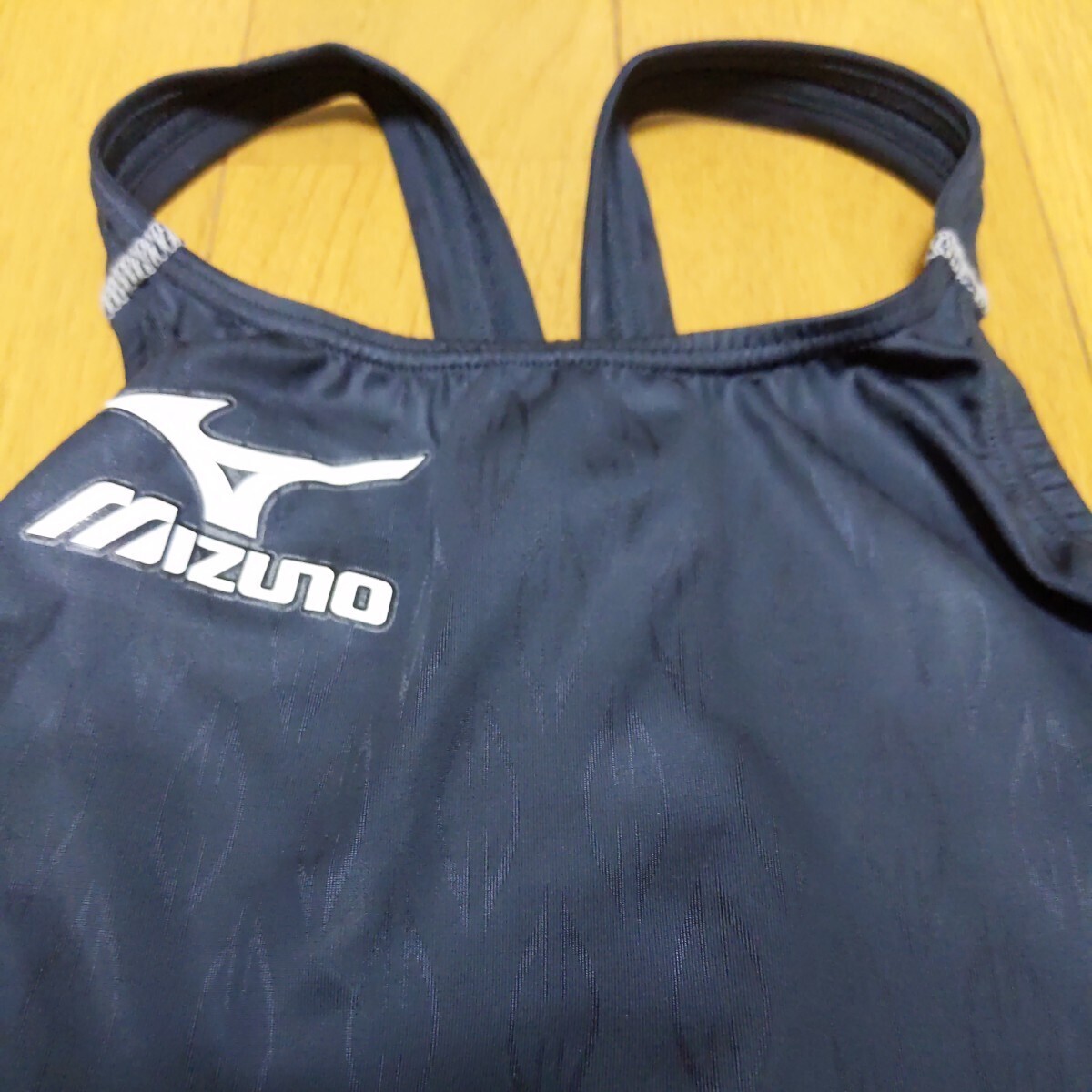 初期 マイティライン ハイカット 光沢 ダークグレー 85OE-9888 S〜Mサイズ ミズノ 競泳水着 MIZUNO MIGHTYLINE 美品 SWIMSUIT SWIMWEAR