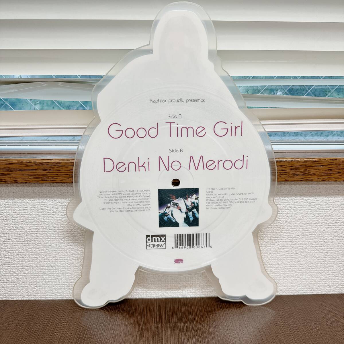  【05】送料185円 レコード ピクチャー DMX KREW GOOD TIME GIRL DENKI NO MERODI_画像3