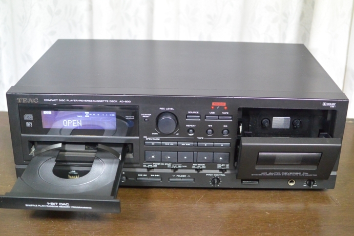 TEAC CD/ cassette deck AD-800