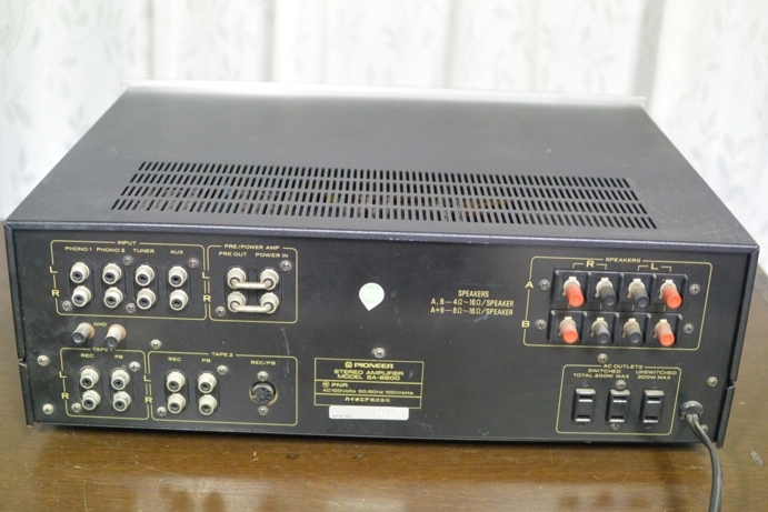 PIONEER プリメインアンプ SA-8800_画像2