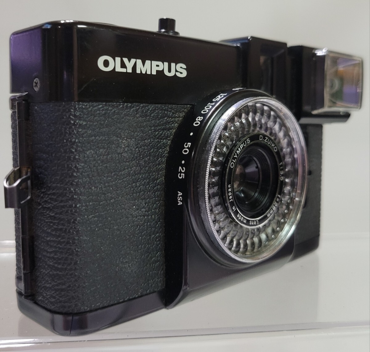 * Showa Retro *OLYMPUS Olympus PEN EF D.ZUIKO 28mm F3.5 пленочный фотоаппарат MF компакт-камера половина камера работоспособность не проверялась 