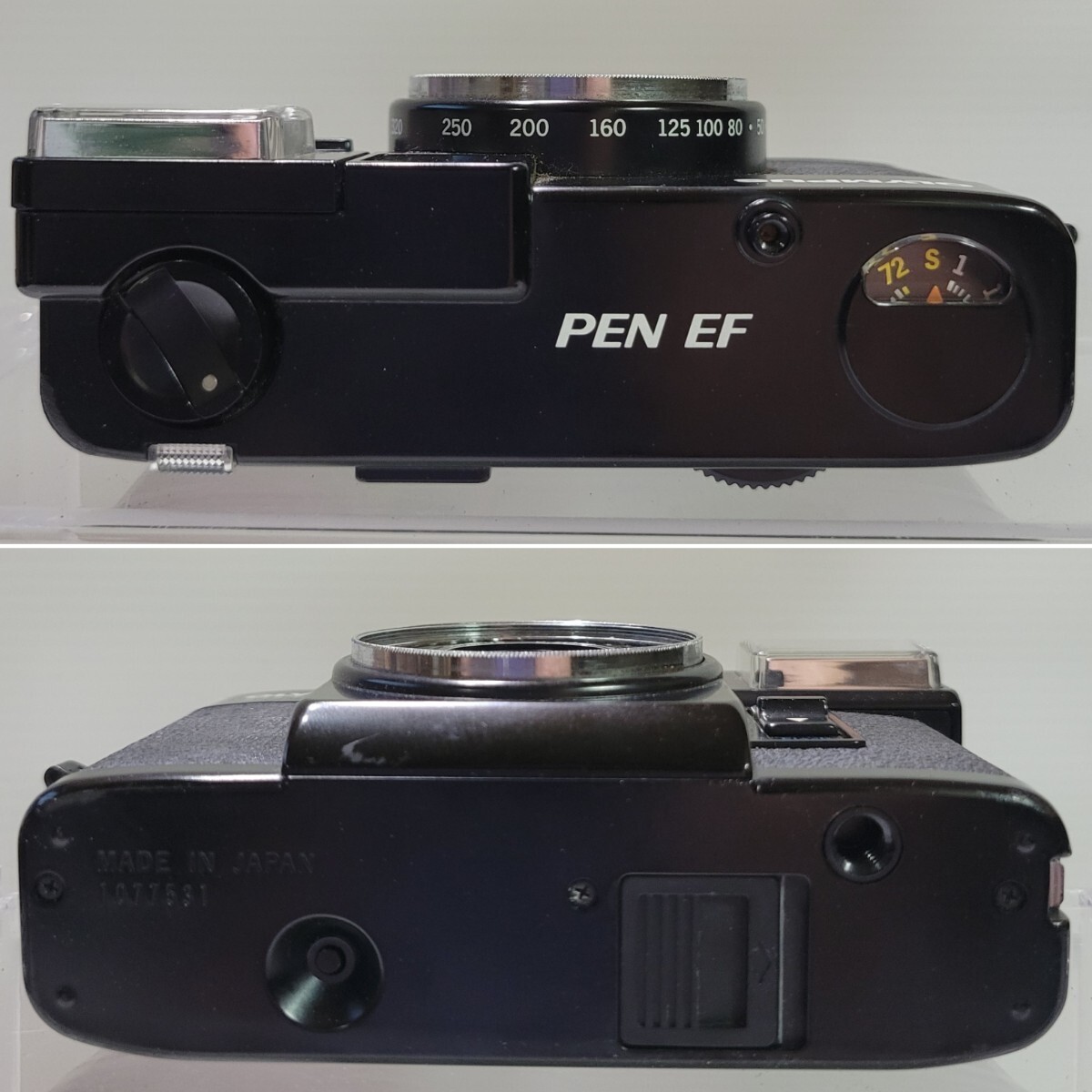 * Showa Retro *OLYMPUS Olympus PEN EF D.ZUIKO 28mm F3.5 пленочный фотоаппарат MF компакт-камера половина камера работоспособность не проверялась 