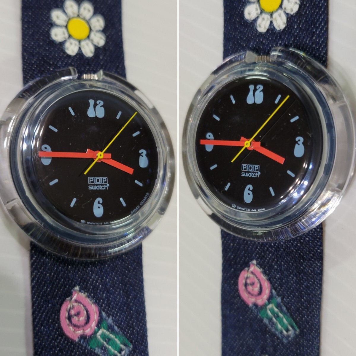 ★外観美品★Swatch スウォッチ POP swatch ポップ スウォッチ 腕時計_画像3