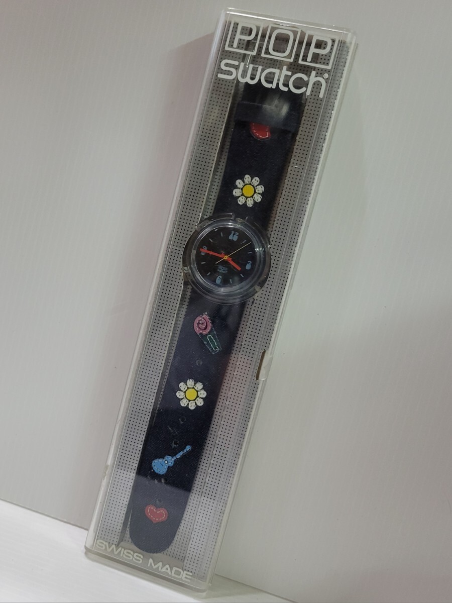 ★外観美品★Swatch スウォッチ POP swatch ポップ スウォッチ 腕時計_画像1