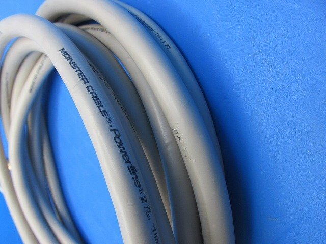 ■MONSTER CABLE POWERLINE 2 2.7mペア_画像4