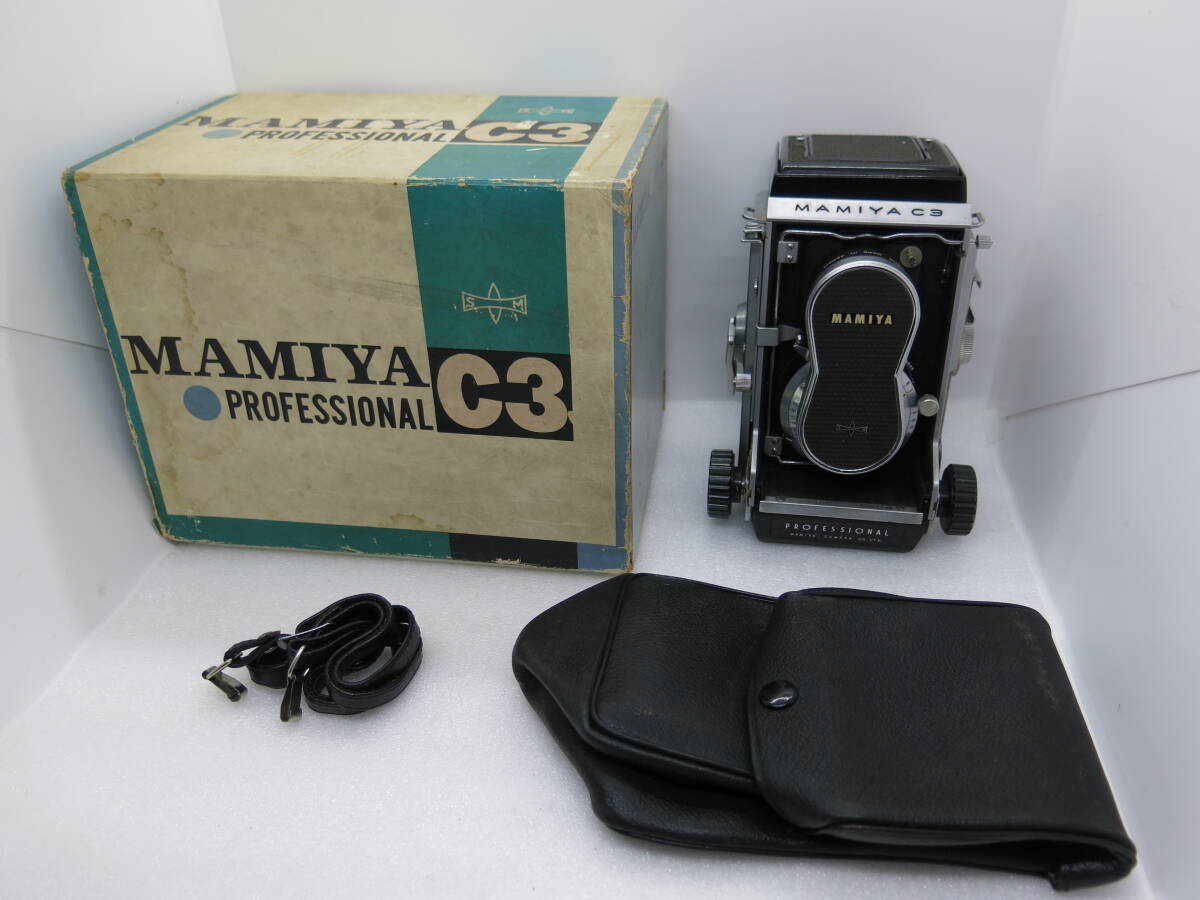 MAMIYA C3 PROFESSIONAL ２眼レフフイルムカメラ MAMIYA-SEKOR 1:3.5 f=105mm 【ANO006】 の画像1