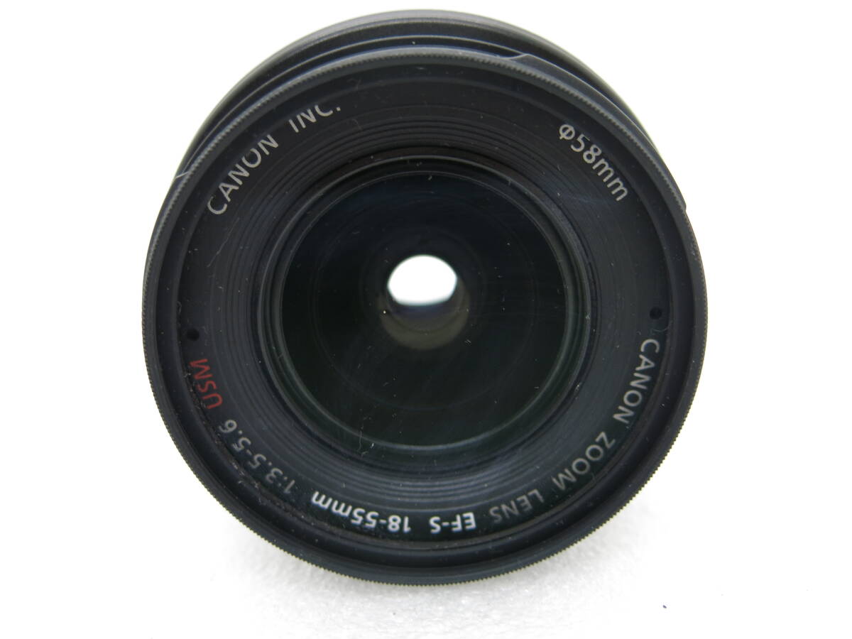 Canon EOS Kiss DS6041　デジタルカメラ　CANON ZOOM LENS EF-S 18-55mm 1:3.5-5.6 【ANO007】 _画像8