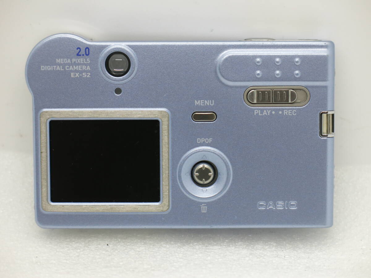 CASIO EXILIM EX-S2 　デジタルカメラ　20 MEGA PIXELS 1:3.2 f=7.5mm 【ANO066】_画像3